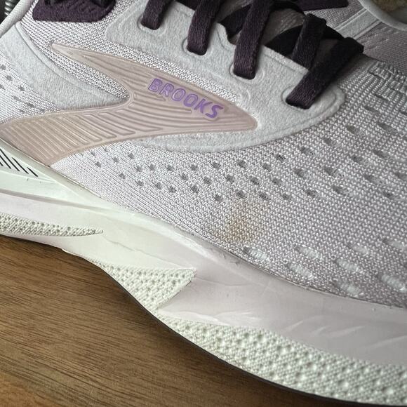 Brooks Adrenaline GTS 24 Supportive Womens 6.5 Purple Running Shoes Sneakers - Picture 4 of 16